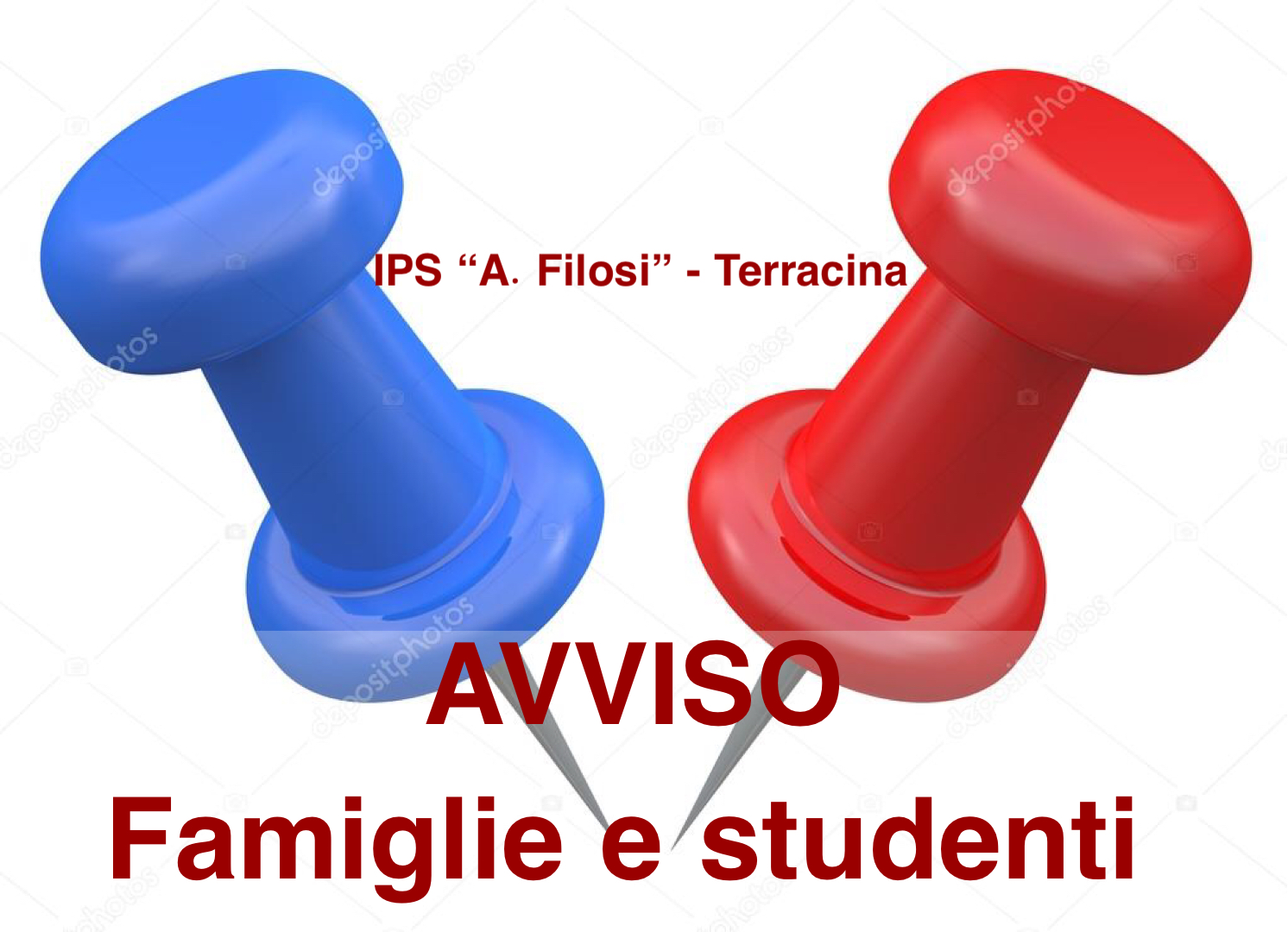 AVVISO importante per Famiglie e Studenti