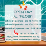 Open Day al FILOSI - gennaio 2023