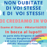 In bocca al lupo - Esami di Stato 2023